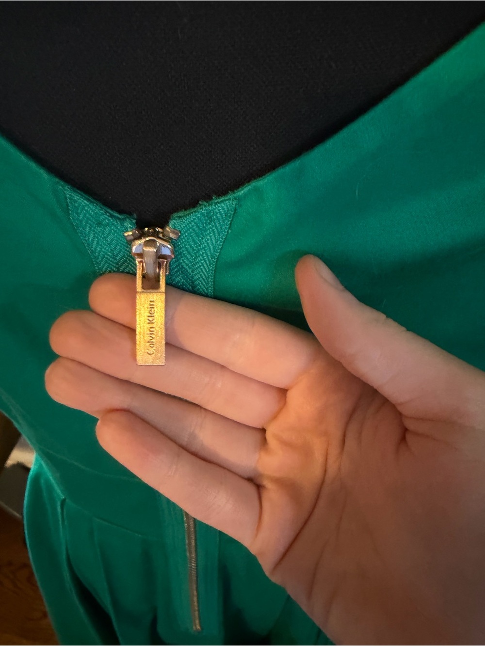 Green Calvin Klein Dress - Picture 4 of 5